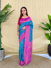 Beautiful silk saree featuring elegant traditional motifs