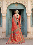 JPSP -JPSP Mart - Elegant Pure Dola Silk Saree with rich Jacquard Weaving