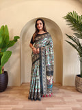 JPSP- Soft cotton  chanderi sarees with