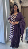 JPSP - Morgan Sequence Silk kurti Set