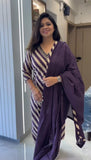 JPSP - Morgan Sequence Silk kurti Set